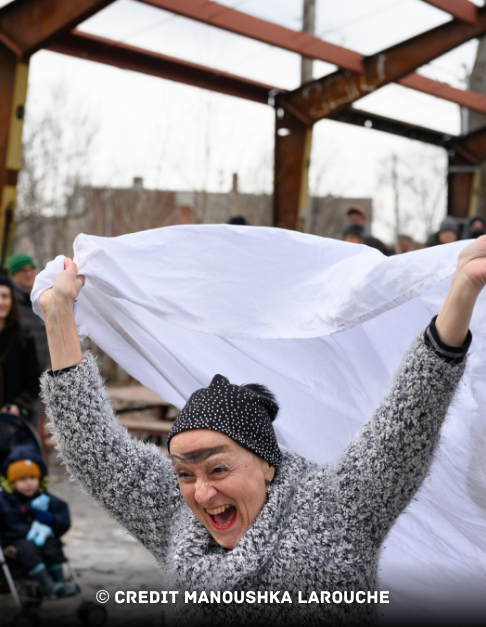 Portrait de Sylvie Tourangeau, credit Manoushka Larouche